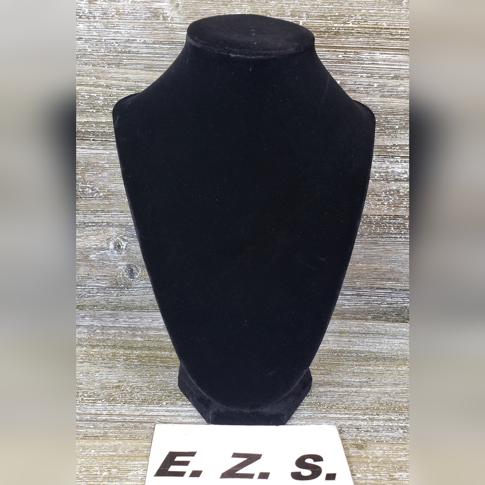 Black Velvet 10" Necklace Chain Jewelry Display Holder Padded Necklace Stand